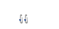 Orecchini Cuori Milano Donna in Argento Zirconia 24995245 - 24995245